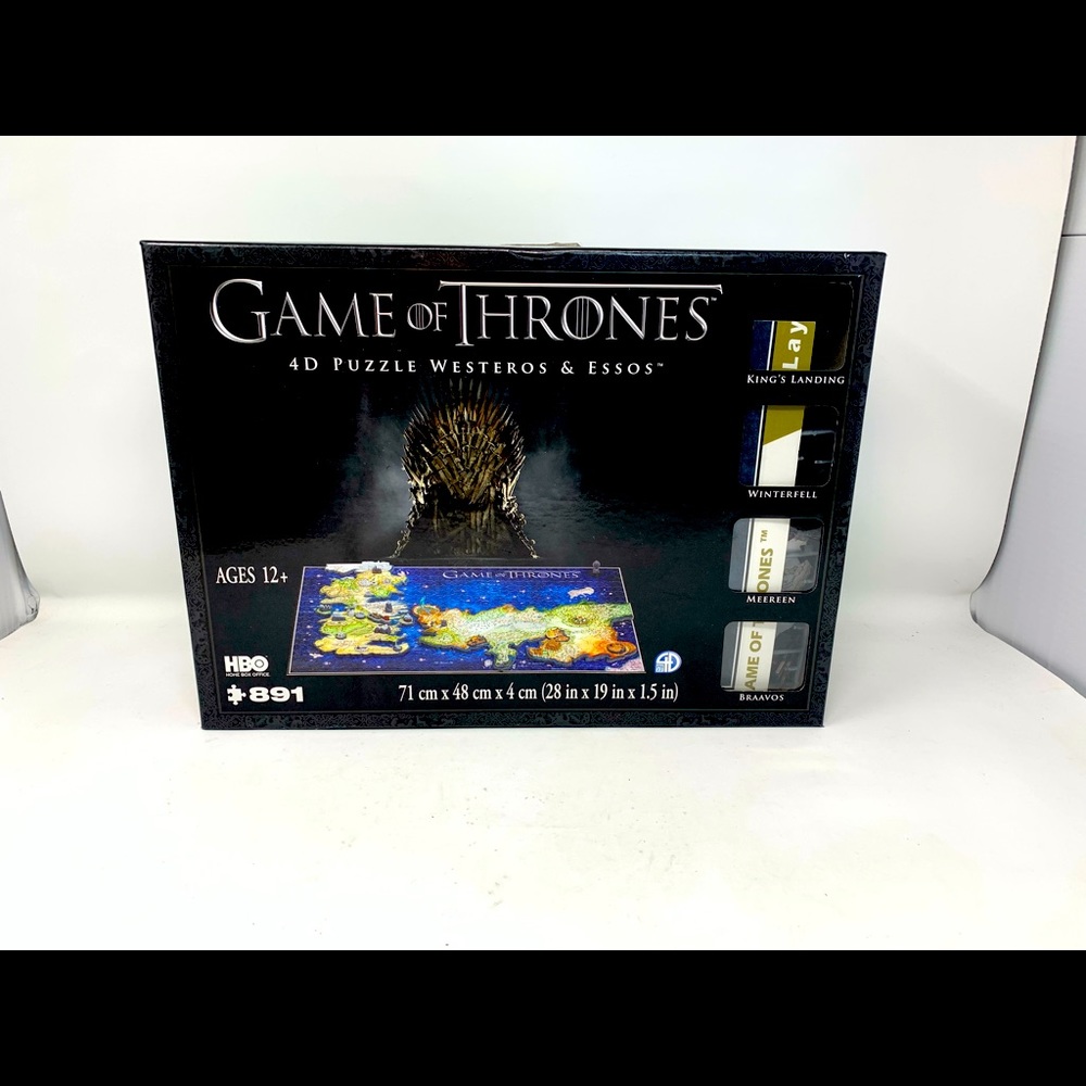 Game of thrones 4D puzzle Westeros & Essos